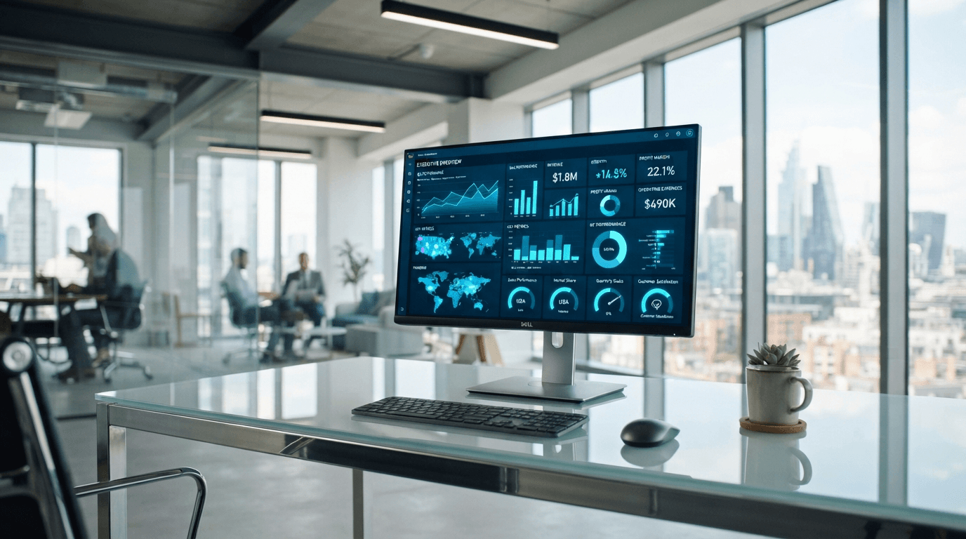 Dashboard ejecutivo de Business Intelligence